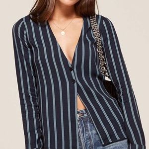 Reformation Risqué Top